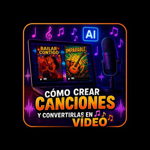 Crear canciones y convertirlas en vídeo